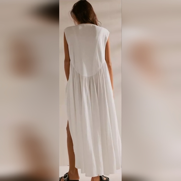 NWT Free People Madelyn Midi in Ivory Size Small - Picture 2 of 4